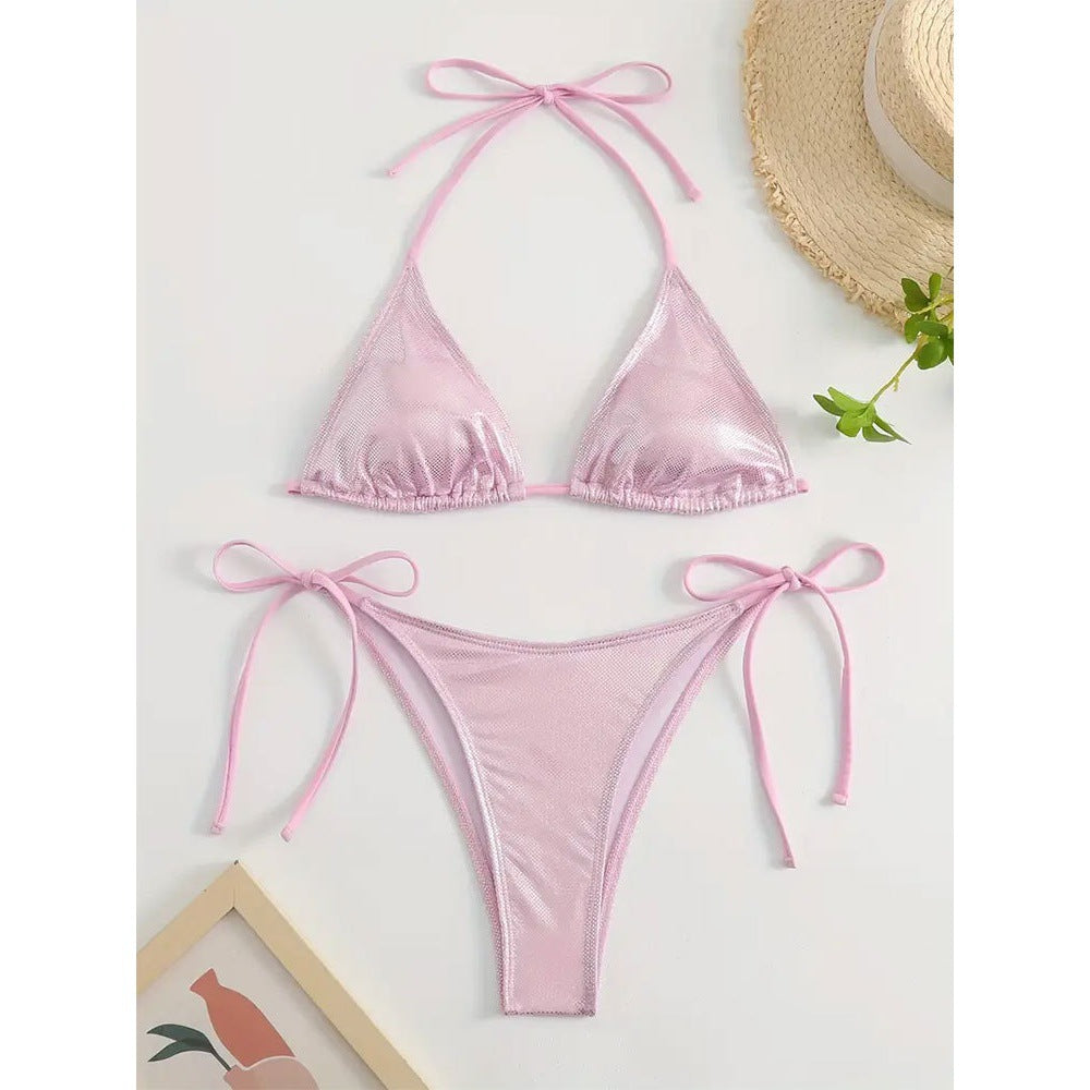 Damen Netz-Bikini-Set mit verstellbarem Design Drune