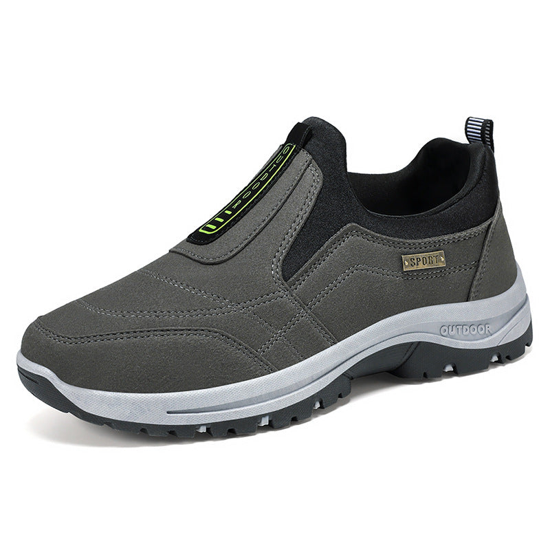 Herren nan sportlicher Outdoor-Slip-On Sneaker mit rutschfester Profilsohle Drune