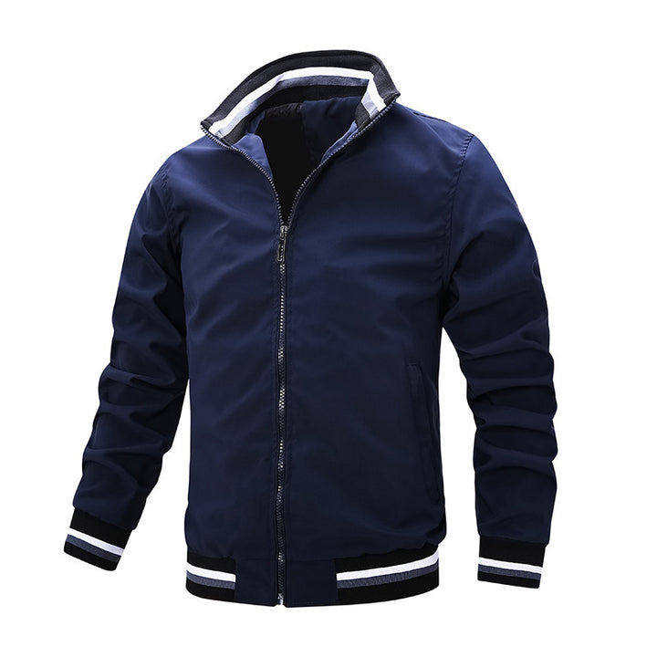 Herren elegante Bomberjacke mit stark isolierendem Innenfutter Drune