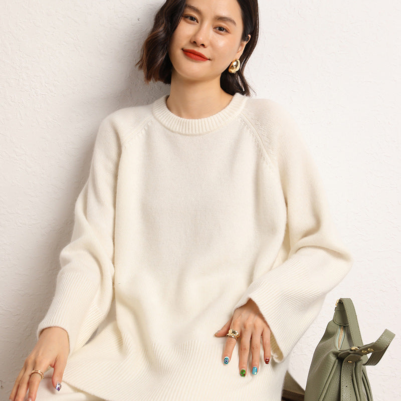 Damen Moderner Oversized Pullover Drune
