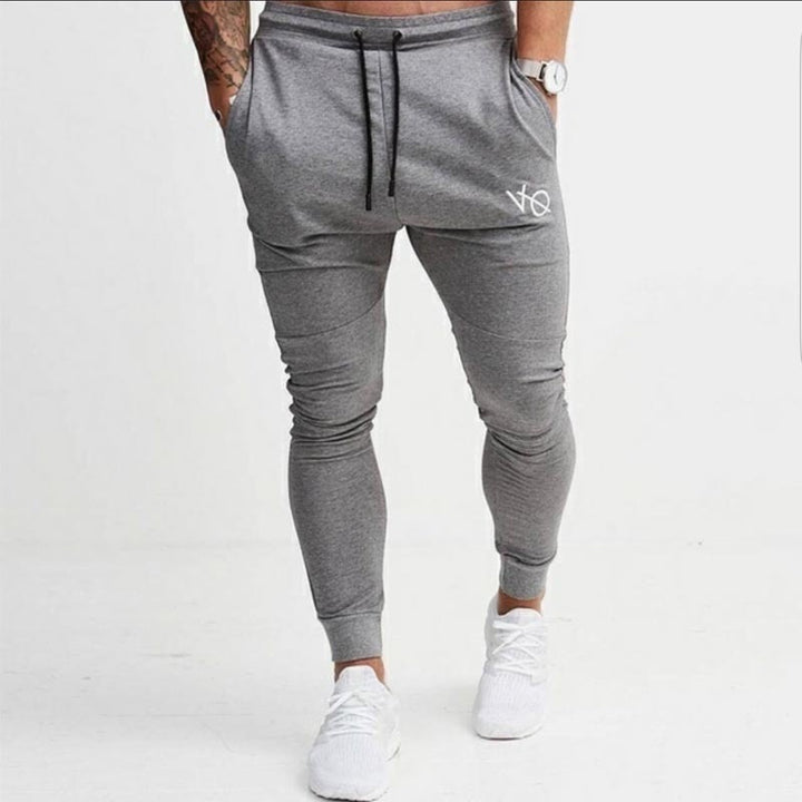 Herren nan schmal geschnittene Jogginghose mit elastischem Bund und Kordelzug Drune