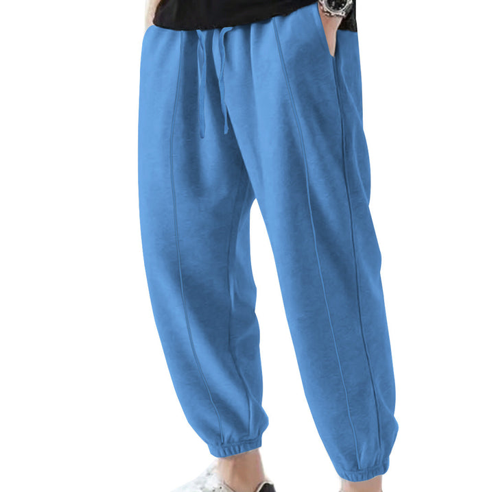 Herren Jogginghose aus atmungsaktivem Material mit verstellbarem Bund Drune