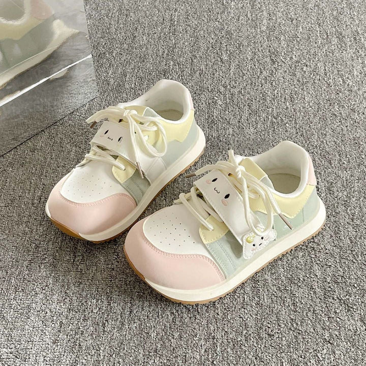 Damen Kindersneaker mit niedlichem Tierdesign und praktischem Klettverschluss Drune