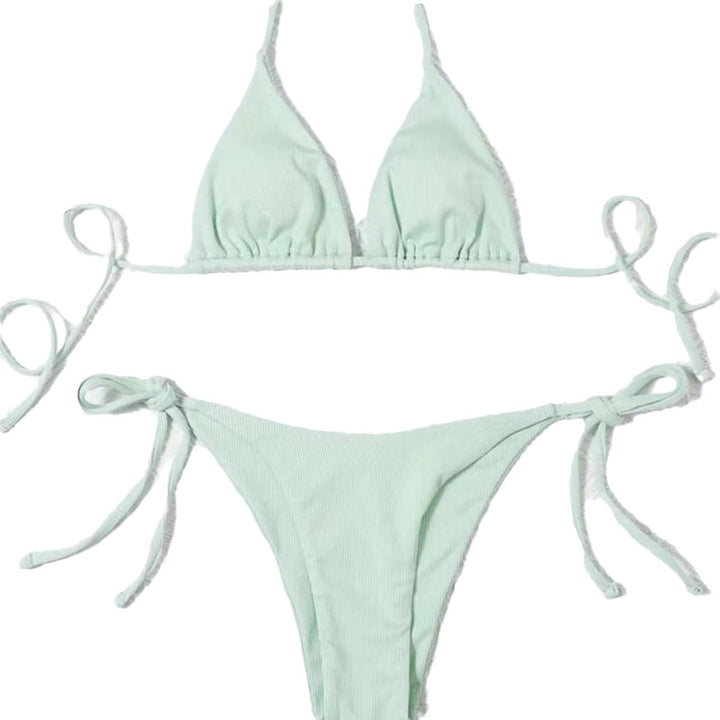 Damen Triangel-Bikini mit elastischen Anpassungsbändern Drune