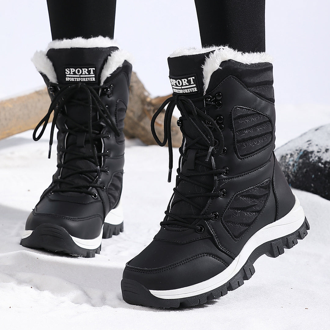 Damen Winterstiefel Drune