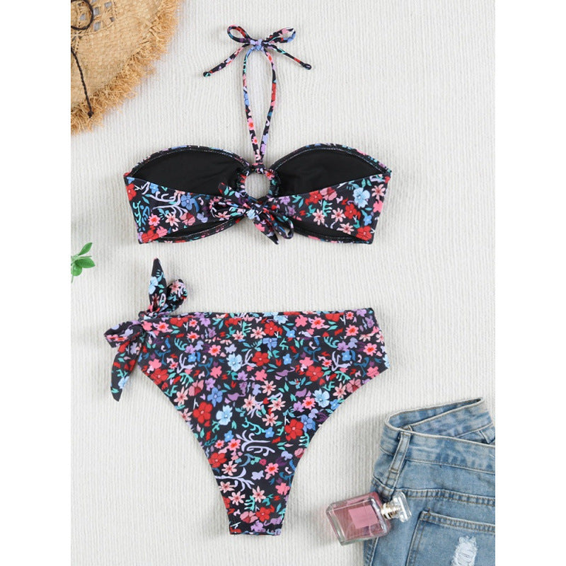 Damen Bandeau-Bikini mit verstellbaren Trägern und hochwertigem Twist-Design Drune