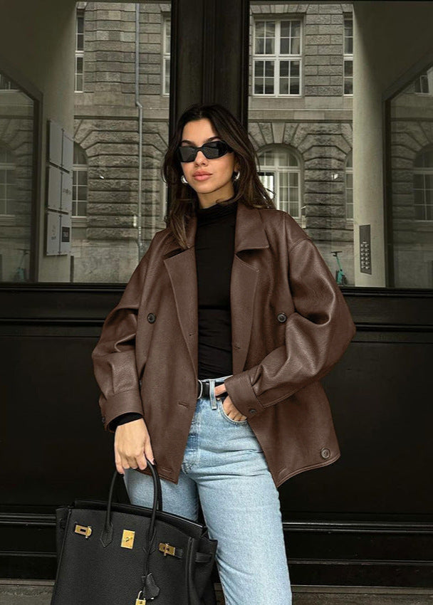 Drune | Übergroße Doppelt breasted Jacke