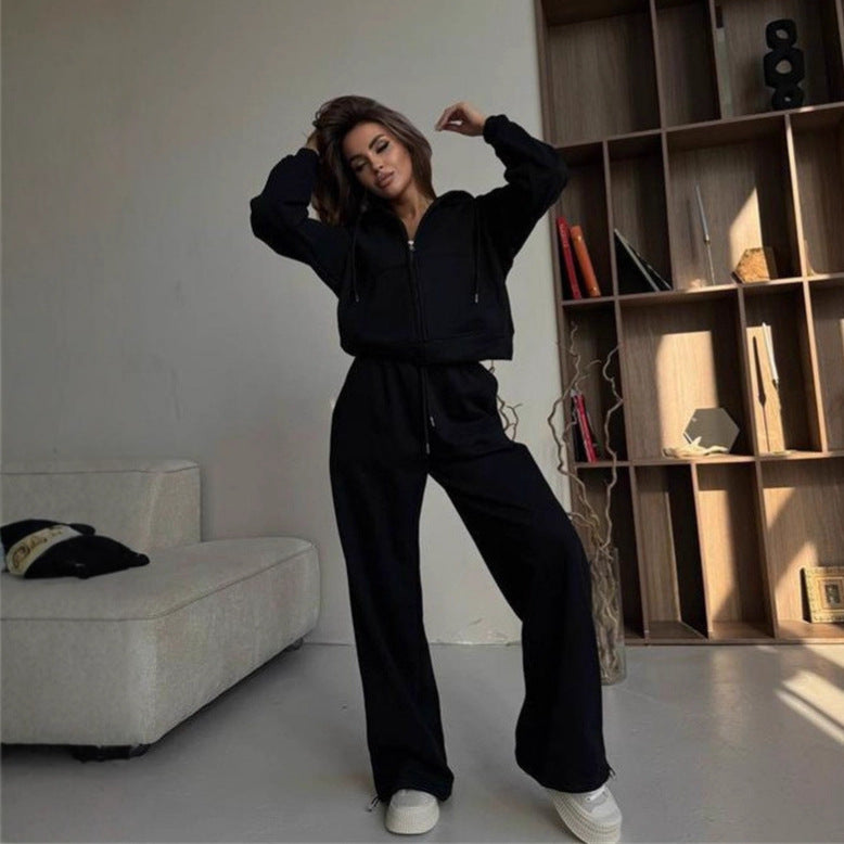 Damen lässiger Hoodie-Jumpsuit Drune