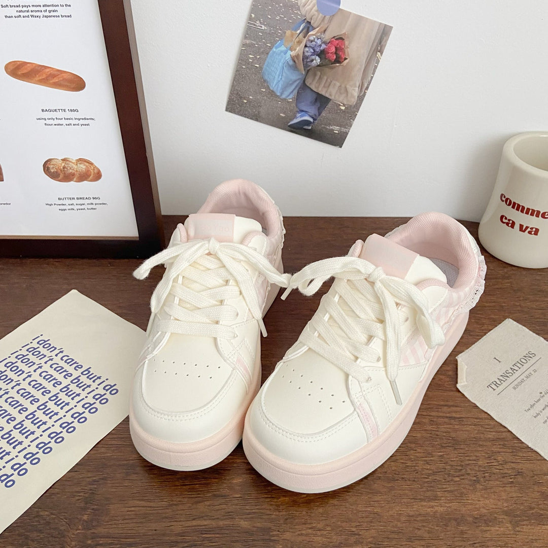 Damen Sneakers mit kariertem Design und komfortabler Dämpfung Drune