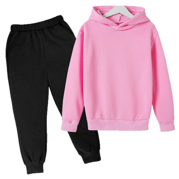 Unisex nan komfortables Hoodie und Jogger Set aus French Terry mit elastischem Bund und Rippbündchen Drune
