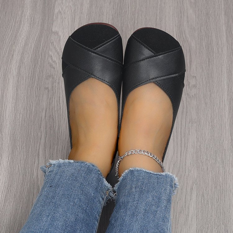 Damen Bequeme Ballerinas mit ergonomischer Fußbett-Technologie Drune