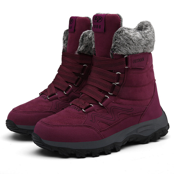 Damen Gemütliche Winterstiefel mit isolierender Fütterung Drune
