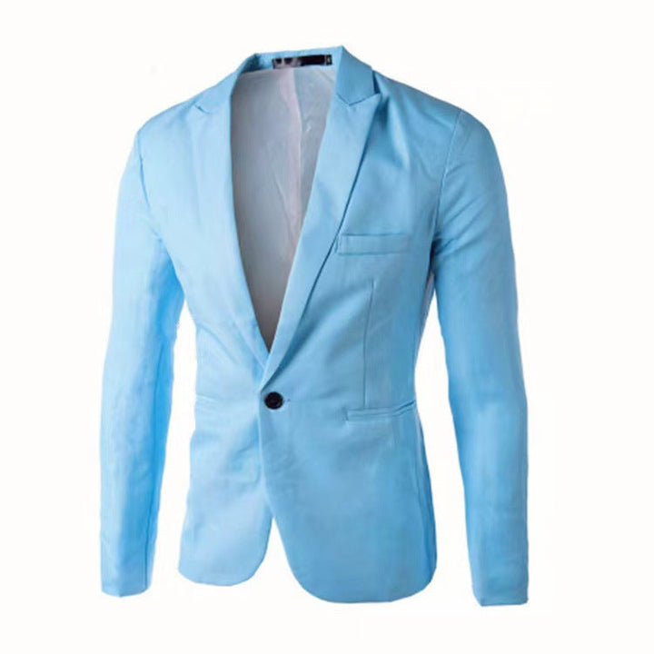Herren Casual Sakko Baumwolle