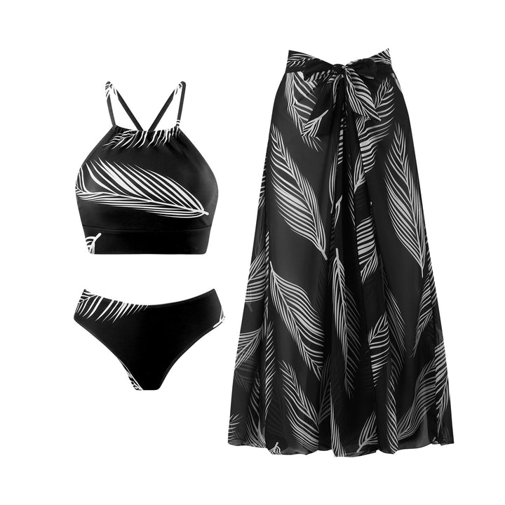 Damen Bikini-Set mit verstellbaren Trägern und traumhaftem Wickelrock Drune