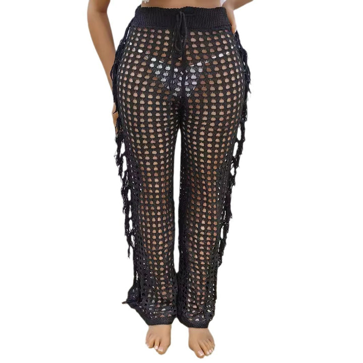 Damen luftige Häkelstrandhose Drune