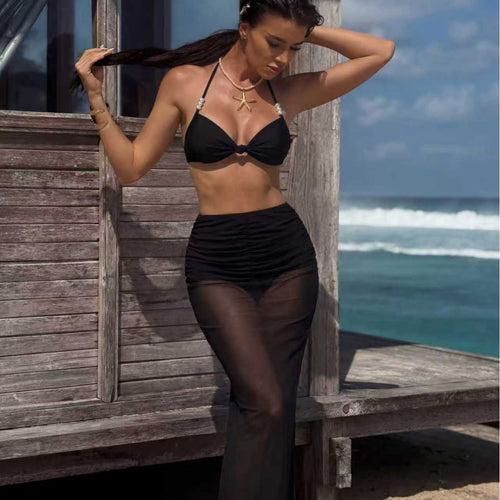 Damen Bikiniset mit elegantem Wickelrock Drune