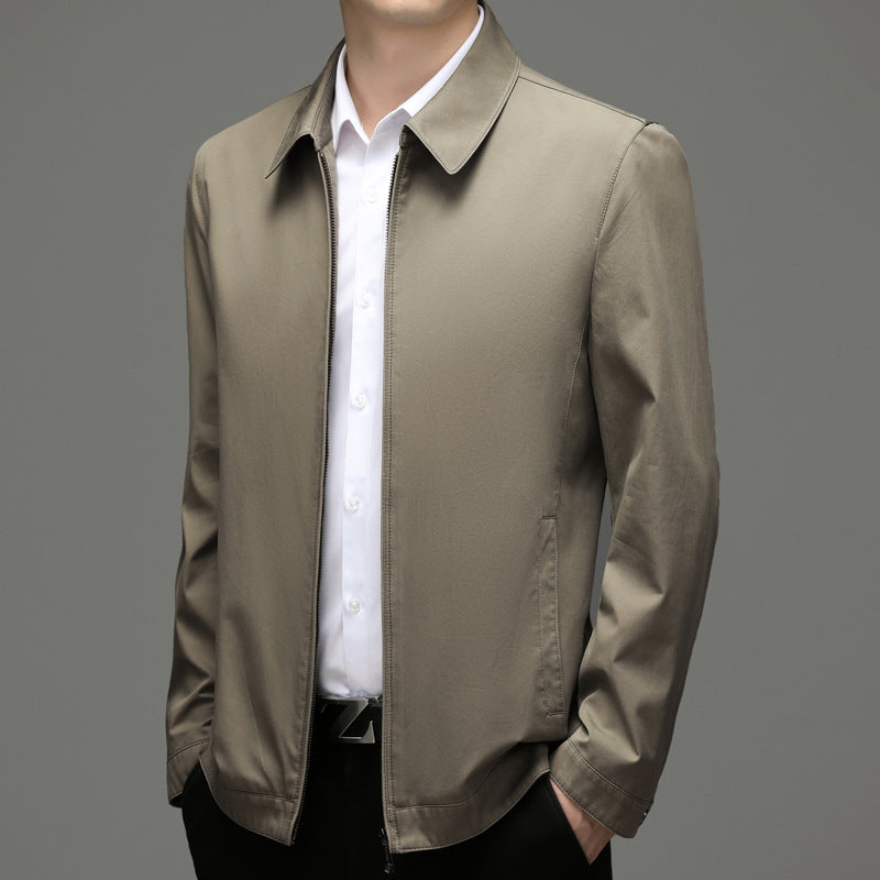 Herren Übergangsjacke mit modernem Schnitt und atmungsaktiver Textur Drune