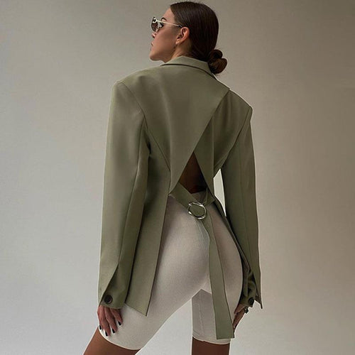 Drune | Blazer ohne Rücken für Damen