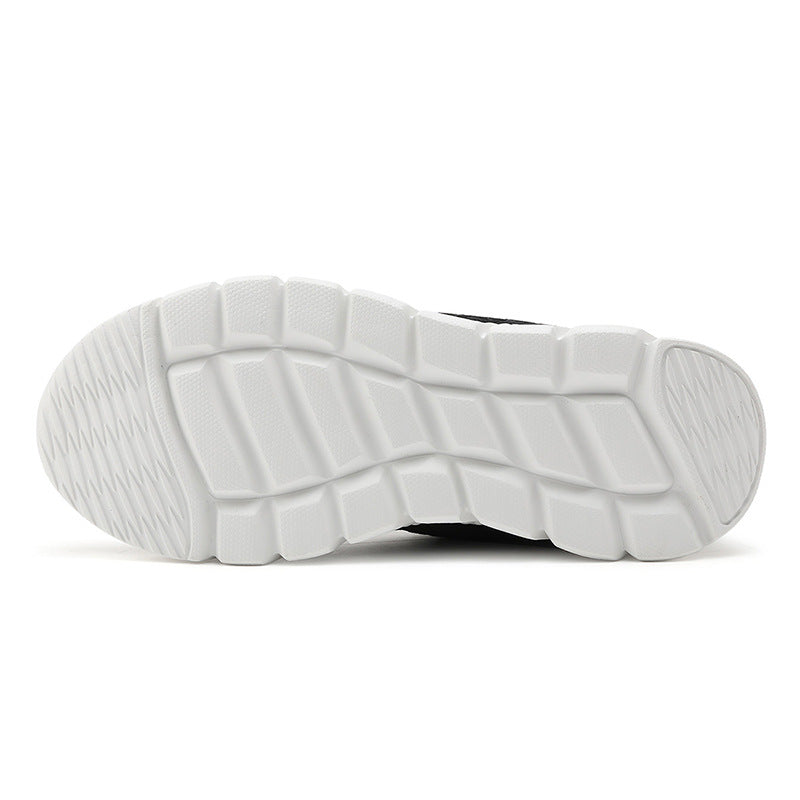 Damen nan Netz-Sneaker mit floralem Durchbruchmuster, flexibler Segmentsohle und gepolstertem Fersenkragen Drune