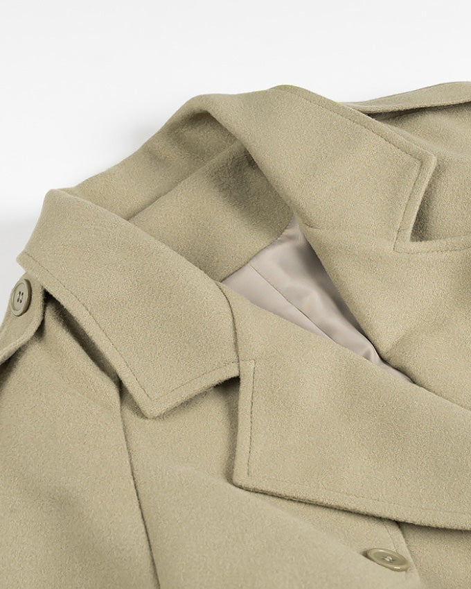 Drune | Fjord Langer Wolltrenchcoat