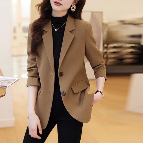 Damen modischer Blazer mit klassischem Schnitt und eleganten Details Drune