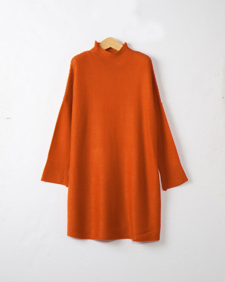 Damen Großer Rollkragenpullover aus weichem Strick Drune