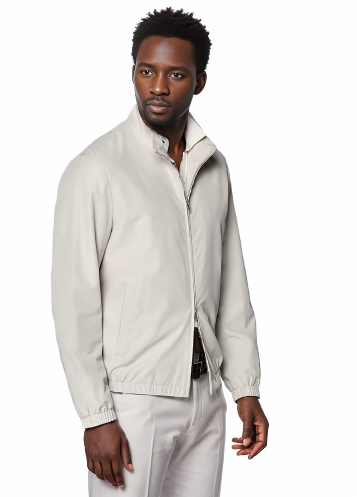 Herren leichte Freizeitjacke mit elastischem Bündchen Drune