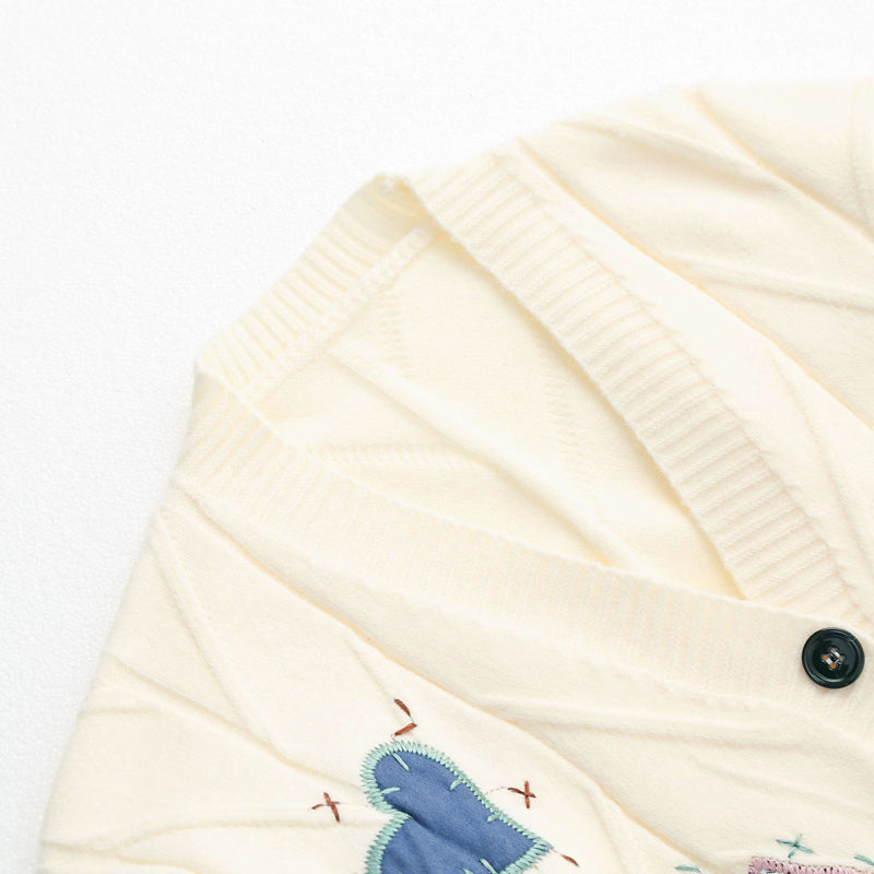Drune | Pullover Mit Herzstickerei