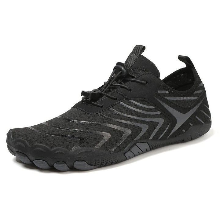 Damen Barfußschuhe mit rutschfester Sohle und elastischem Verschlusssystem Drune