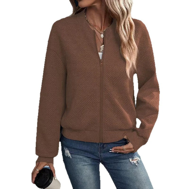Damen Freizeitjacke mit strukturiertem Design und praktischen Taschen Drune