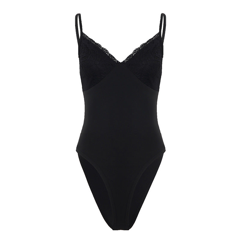 Damen Body mit eleganten Spitzendetails Drune