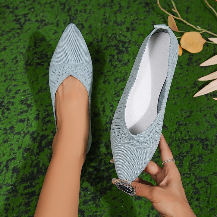 Damen Elegante und bequeme Slipper mit atmungsaktivem Obermaterial Drune