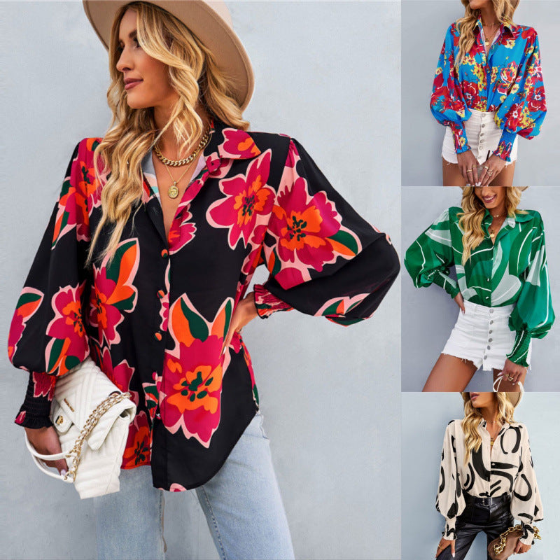 Damen Button-Up Karo Übergröße Hemd Drune