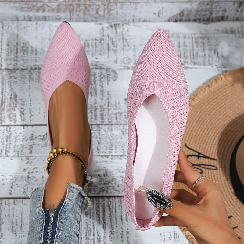 Damen Elegante und bequeme Slipper mit atmungsaktivem Obermaterial Drune