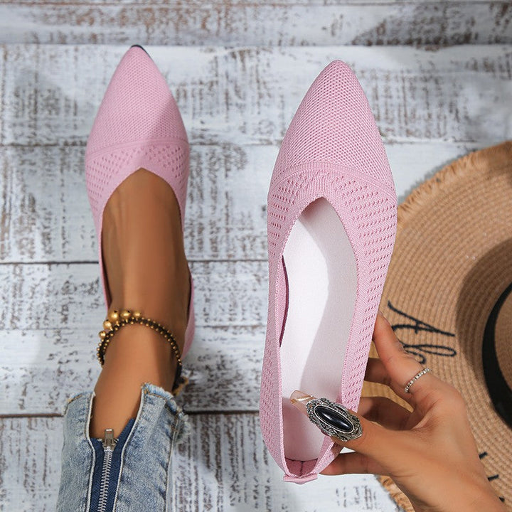 Damen Elegante und bequeme Slipper mit atmungsaktivem Obermaterial Drune