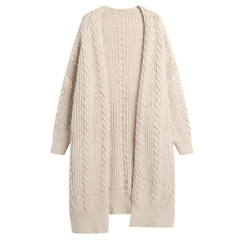 Damen Großer Strickcardigan Drune