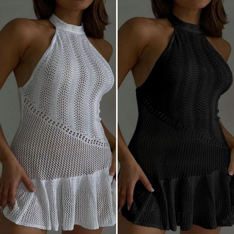 Damen Strickkleid mit A-Linien-Schnitt Drune