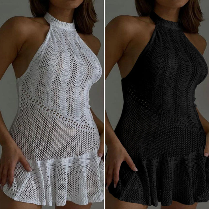 Damen Strickkleid mit A-Linien-Schnitt Drune