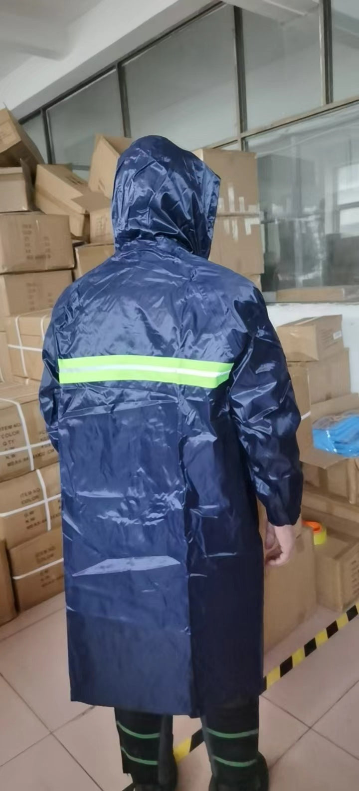 Damen wasserdichter Regenmantel Drune
