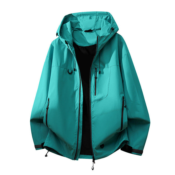 Damen technische Outdoorjacke mit multifunktionalen Taschen und verstellbarem Kapuzensystem Drune