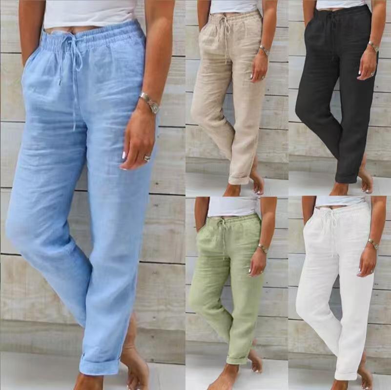 Damen Leichte Sommer-Linienhose Drune