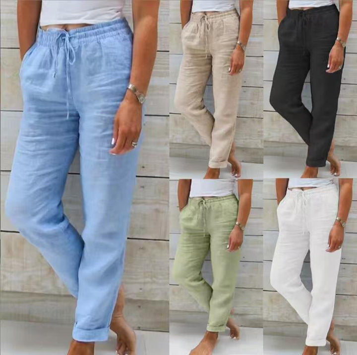 Damen Leichte Sommer-Linienhose Drune