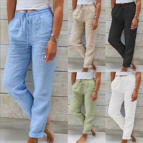 Damen Leichte Sommer-Linienhose Drune