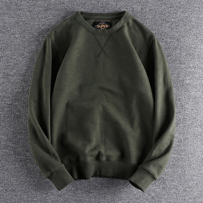 Damen Sweatshirt mit modernem Rundhalsausschnitt und lässigem Schnitt Drune