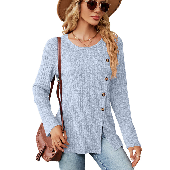 Damen Langärmliges Strickoberteil Drune