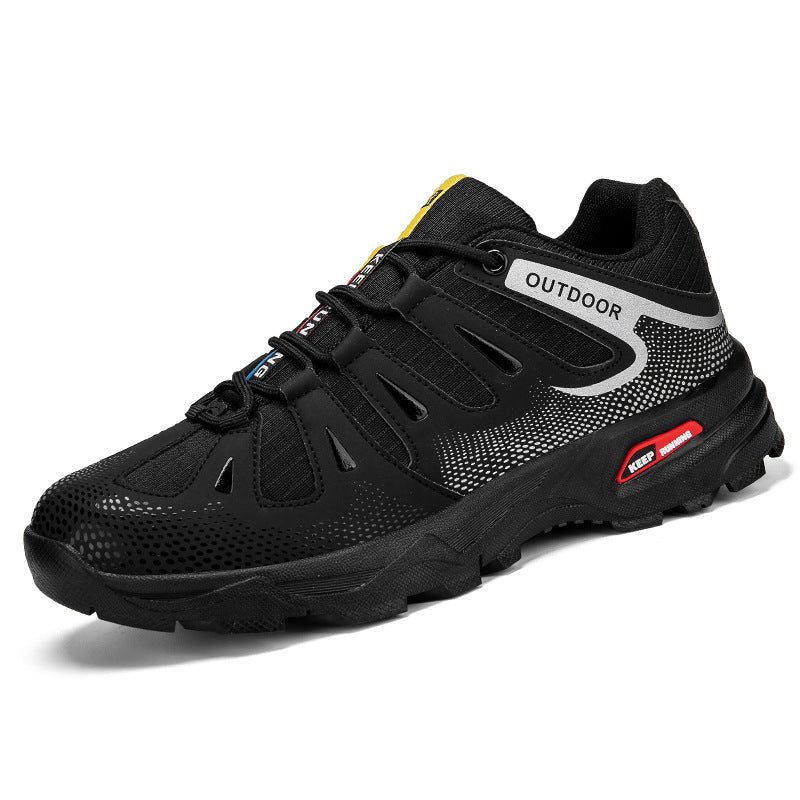 Herren nan leichter Trail- und Outdoor-Laufschuh mit griffiger Stollensohle und gedämpfter EVA-Mittelsohle Drune