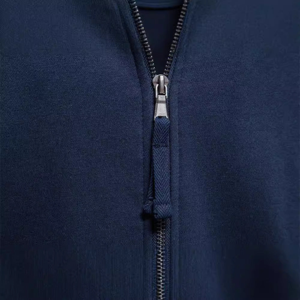 Herren Sportjacke mit hohem Kragen Drune