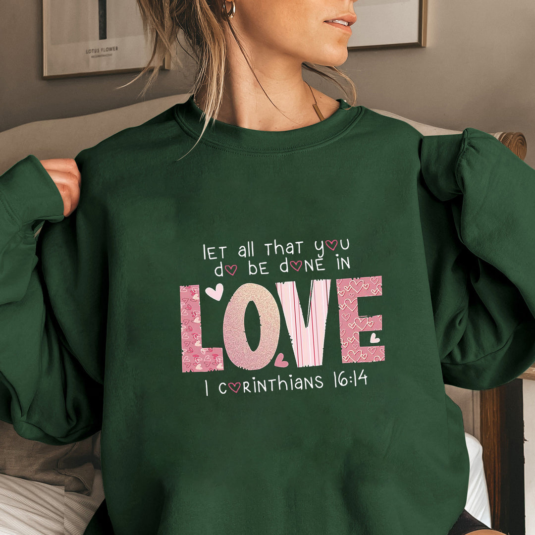 Damen Sweatshirt mit inspirierendem Druck und bequemer Passform Drune