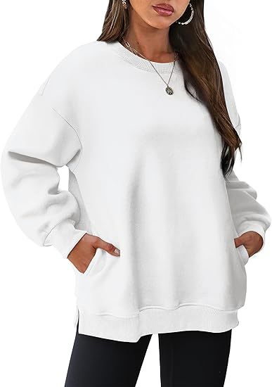 Damen lässiger Oversized Sweatshirt Drune