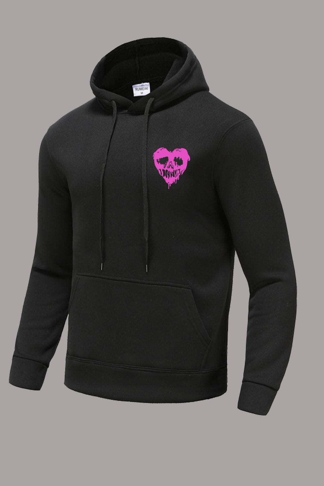 Herren Kapuzenpullover mit einzigartigem Totenkopfdesign Drune